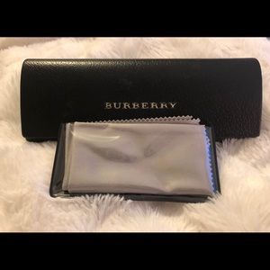 Burberry glasses case